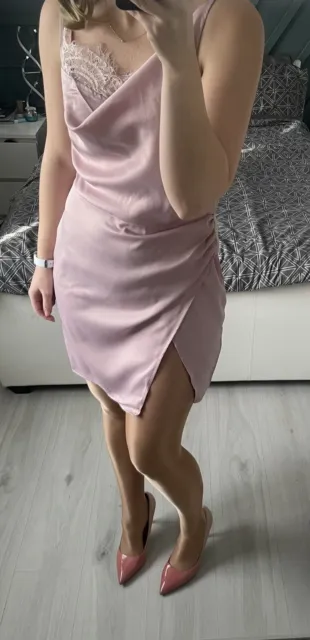 Ladies pink mini dress size 12