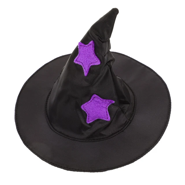 Sombrero de bruja para mascotas festival sombrero de gato mascota sombrero cachorro trajes