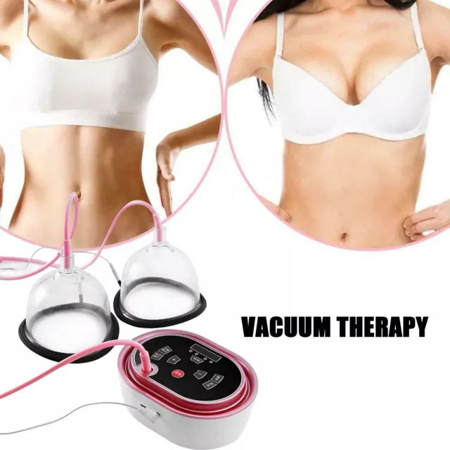 A/B/C/D Cups Electric Vacuum Breast Enlargement Pump Therapy Massage Machine