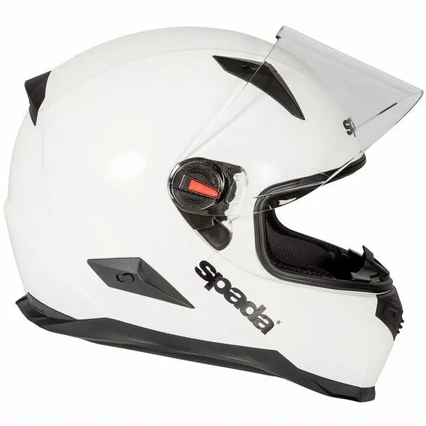 Spada RP900 Moto Intégral SPORTS Casque - Blanc Uni - Mcs