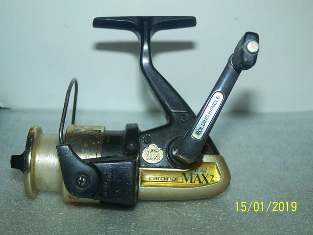 ABU GARCIA CARDINAL Fishing Reel - Gold Max 2 - Vgc $6.99