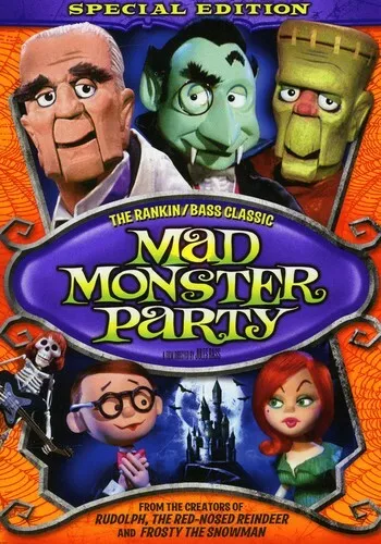 Mad Monster Party? [New DVD] Full Frame, Special Ed, Dolby, O-Card Packaging