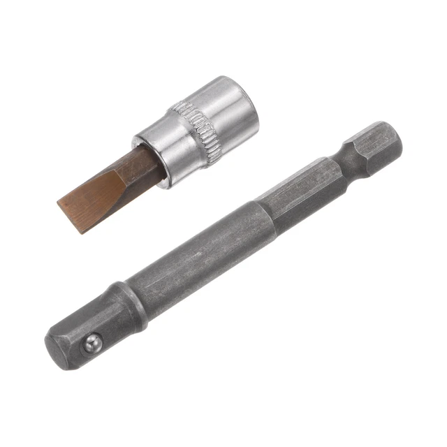 PRESA BIT FD7 fessura 1/4 unità quadrata presa CR-V S2 bit in acciaio 1,5 EUR 7,06 - IT
