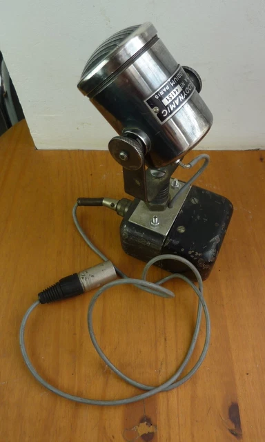 Ancien Microphone Melodynamic 75 A Melodium Paris Made in France