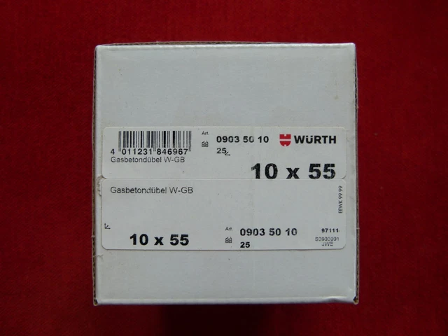 Tasselli Per Gasbeton Fischer GB 10x60 - 50 Pezzi, Per Viti 5/6x50mm - Foto 4