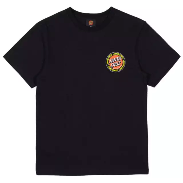 Santa Cruz - Outer Ringed Dot Youth Tee Black