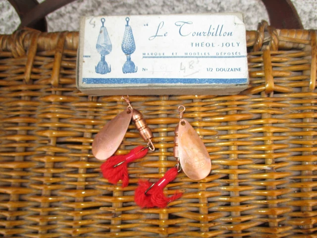 Vends lot de cuillères de pêche TOURBILLON pour le carnassier - Sport & Plein air