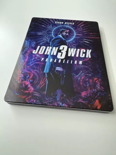 John Wick Chapter 3 Parabellum Netherlands (NL) 4K Blu-Ray Steelbook