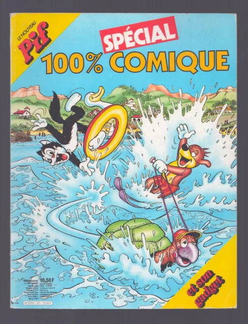 Le Nouveau Pif Special 100% Comique  N°37 . 1984 . Pif Gadget .