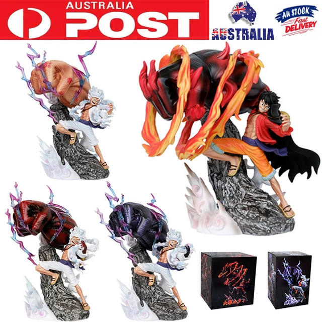 ANIME ONE PIECE Monkey D Luffy Figure Luffy Gear 4 GK Figures Model