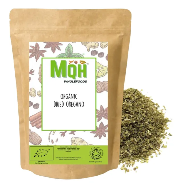 ORGANIC Dried Oregano Herb Premium Quality! Soil Association Certified
