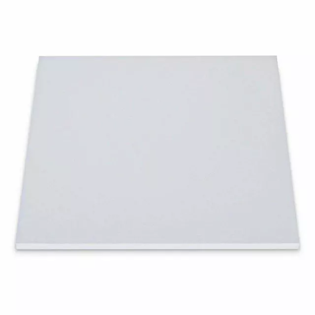 Masonite Cake Board 5mm White Square - Various Sizes - 10Pc Wedding Cake Boards