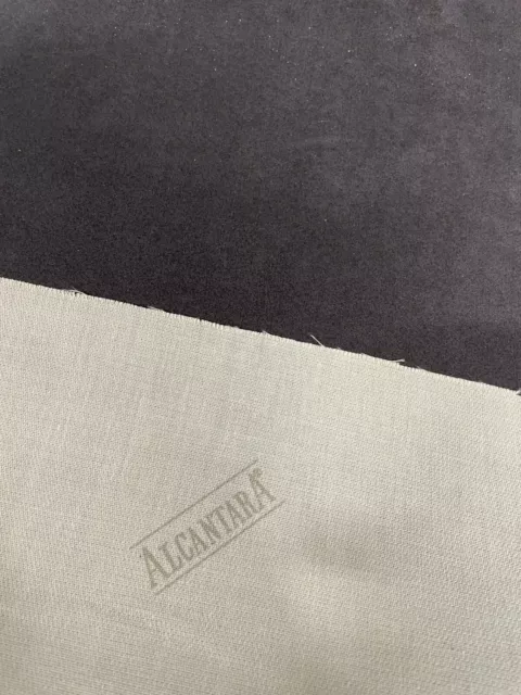 METERWARE ORIGINAL ALCANTARA Stoff Cover Farbe: Palm - dunkel beige- 144cm  breit EUR 74,90 - PicClick DE