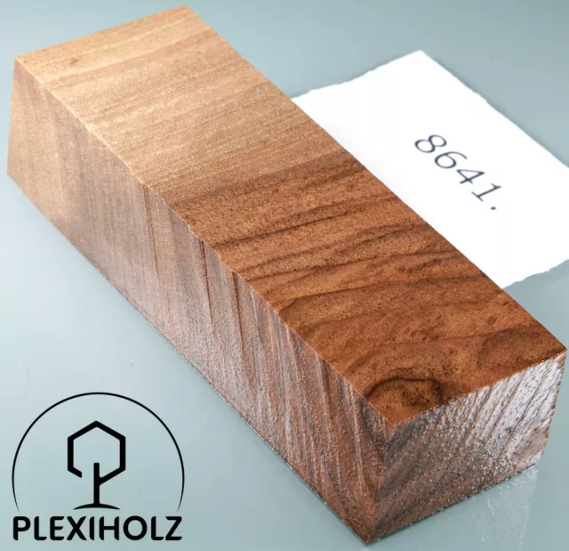 Walnut handle block stabilized | 120x40x28 | plexi wood | 8641