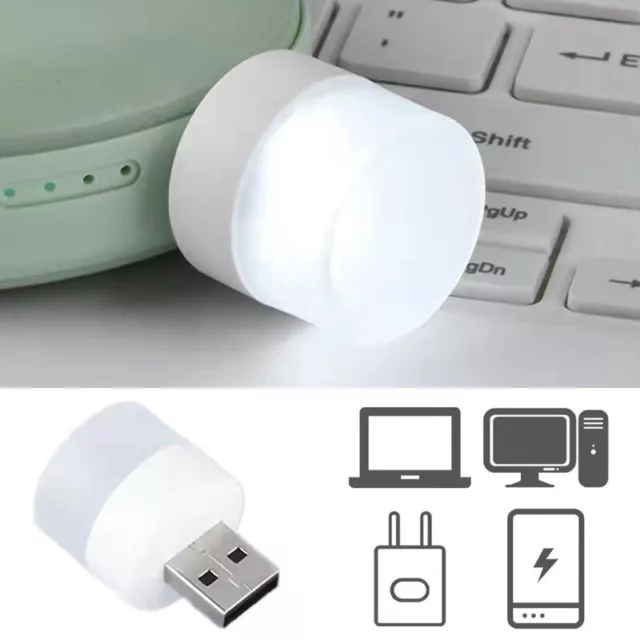 Mini lampe de lecture LED ultralégère 5V 1.2W USB lumière veilleuse  ordinateur