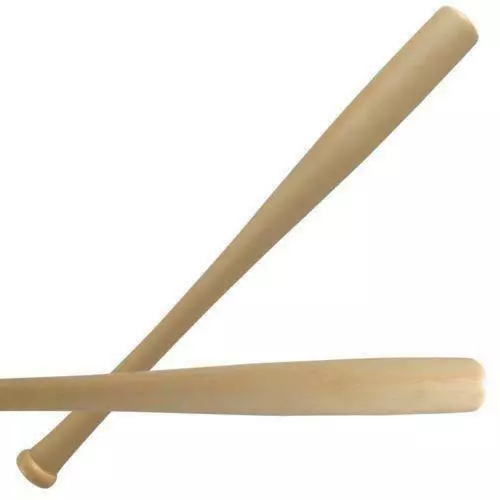 Heavy Duty Wooden Baseball Bat Rounders Softball Outdoor Sports fun 62cm (24")