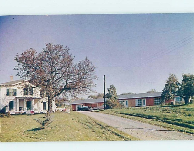 Unused Pre-1980 MOTEL SCENE Wolfville - Near Kentville Nova Scotia NS G6962