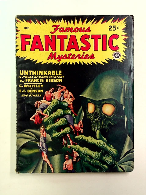 Famous Fantastic Mysteries Pulp Dec 1946 PR