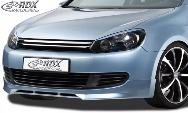 RDX Frontspoiler für VW Golf 6 Front Spoiler Lippe Vorne Ansatz PUR ABS