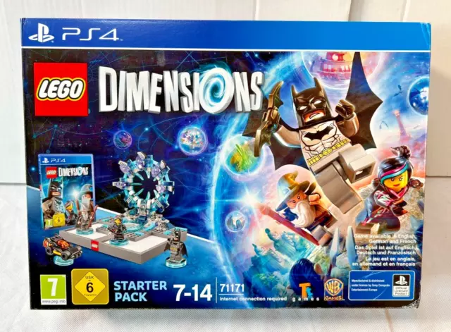 Lego Dimensions Starter Pack 71171 269pcs PS4 (PlayStation 4)  New & Sealed RARE