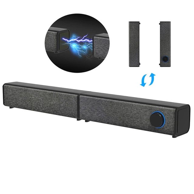 STEREO BLUETOOTH TV Home Theater Soundbar Sound Bar Speaker Subwoofer w