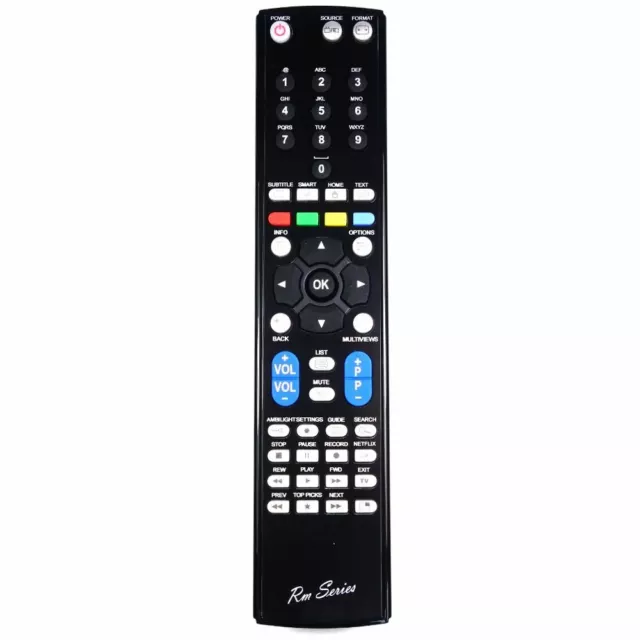 RM-Series TV Télécommande pour Philips 40PUH6400/88