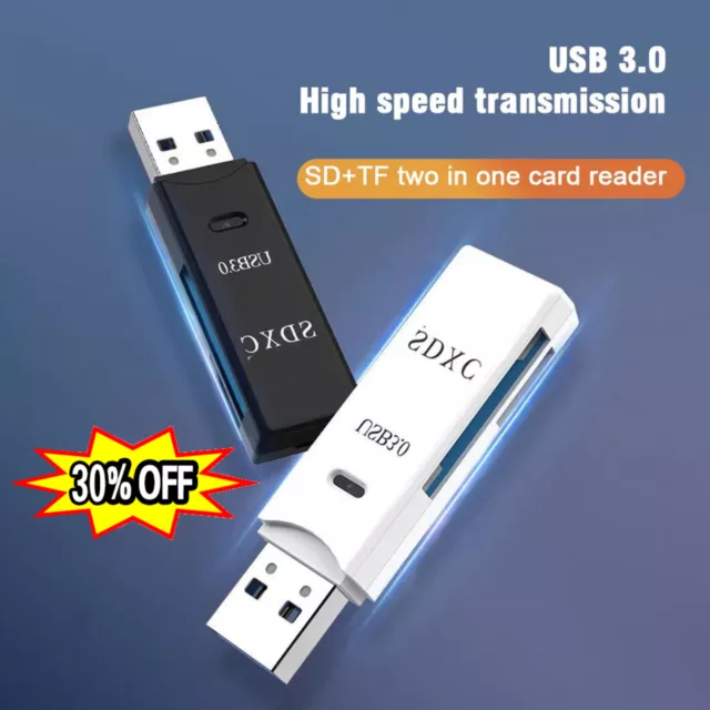 Memory Card Reader Multi USB 3.0 High Speed-Adapter Flash-Micro SD SDXC TF-NEW