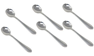 cucchiaini caffè-Oro HOMQUEN Cucchiai caffè Dorati Brillanti cucchiai da Dessert Mini cucchiaini da caffè in Acciaio Inox da 6 Pezzi cucchiaini 