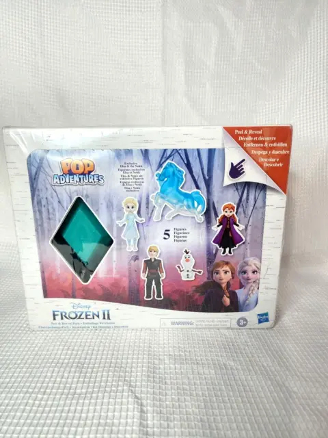 NEW  Disney Frozen 2 II Peel & Reveal Pack Figure Toys Hasbro Elsa