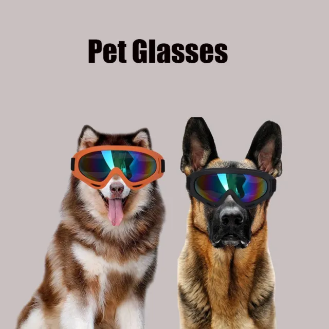 Gafas de sol ajustables anti-UV para perro gafas de sol protección para ojos de mascota