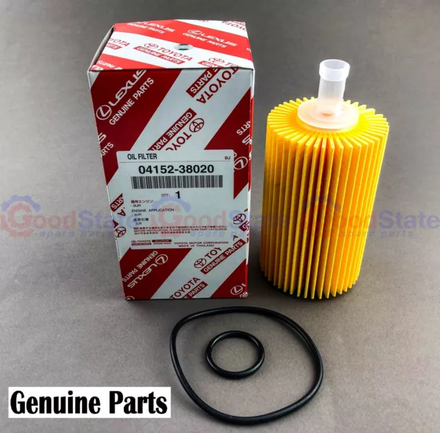 Genuine Toyota LandCruiser 200 Series VDJ 1VD 4.5 Diesel V8 Oil Filter w Gasket