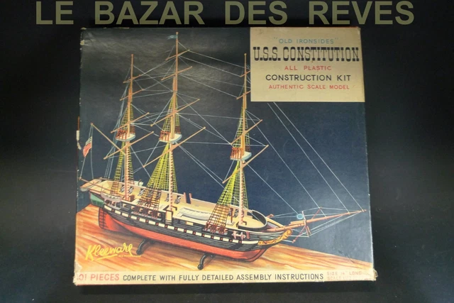MAQUETTE KIT. KLEEWARE. Roger B Taney. USS CONSTITUTION. EUR 110,00 ...