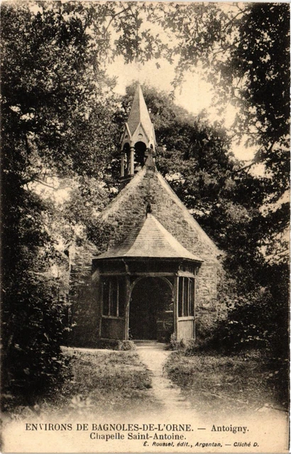 CPA AK Env. de BAGNOLES-de-l'ORNE - Antoigny - Chapel St-ANTOINE (434976)