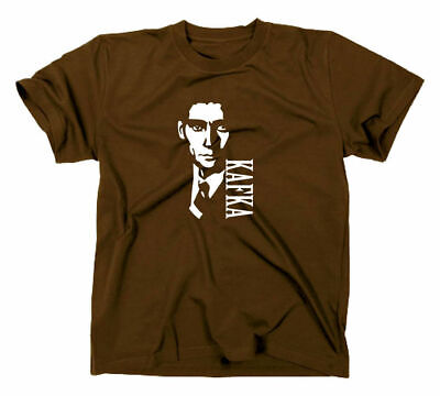 Franz Kafka Ventilatore T-Shirt Autore Scrittore Processo Schloss Trasformazione