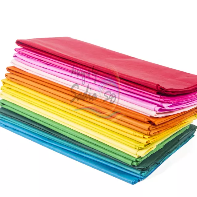 50cm X 75cm Sheets Tissue Paper High Quality Acid Free Assorted Colours