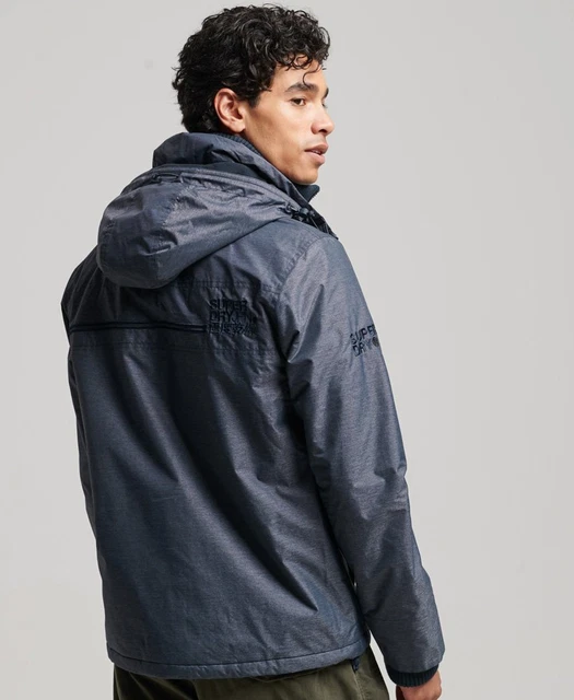 Superdry Mens Pop Zip Hood Arctic Sd-Windcheater Jacket