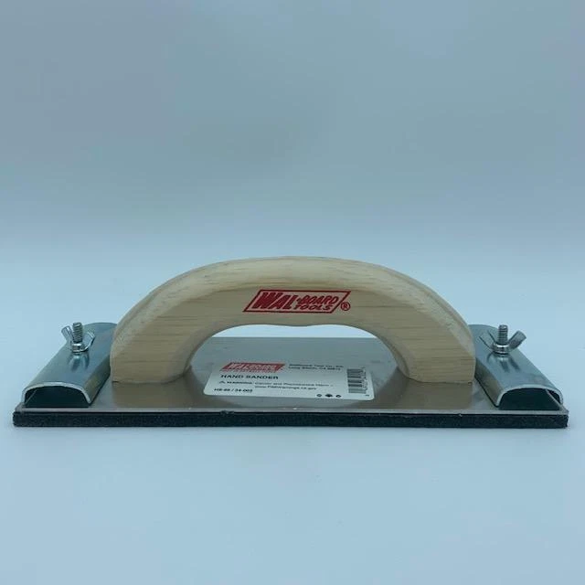3&1/4x9&1/4" Walboard Hand Sander Aluminum Base Plate Wood Handle 34-002/HS-66