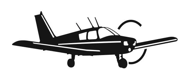 PA-28 Cherokee Aufkleber