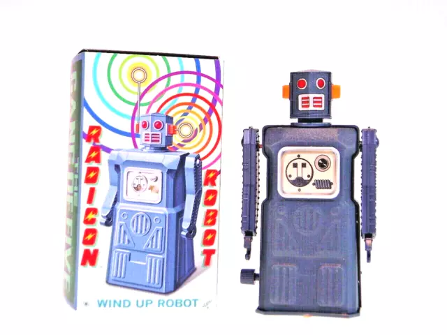 GSR "RADICON ROBOT" ROCKET USA,/JAPAN 12cm, VOLLBLECH, NEU/NEW/NEUF IN BOX !
