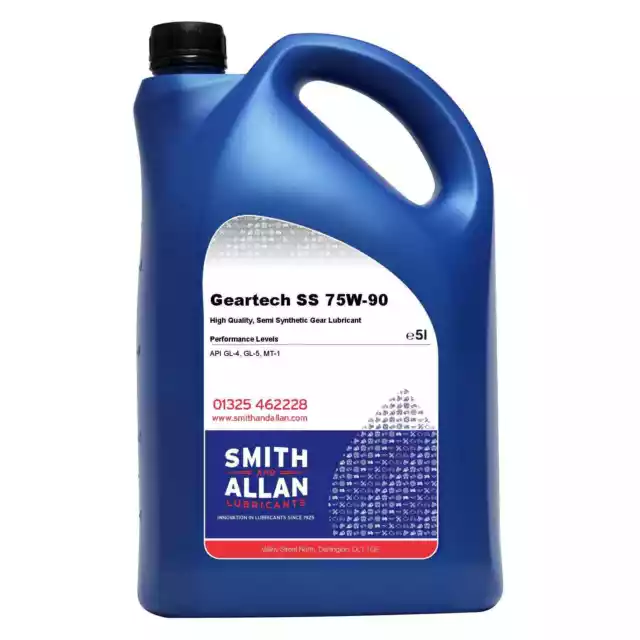 75W-90 Semi Synthetic Gear Differential Oil GL-4 GL-5 5 Litre 5L