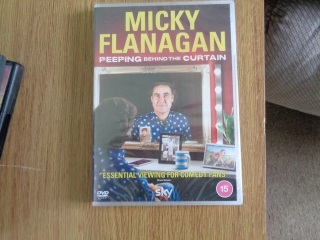MICKY FLANAGAN: PEEPING Behind the Curtain DVD (2021) Micky Flanagan