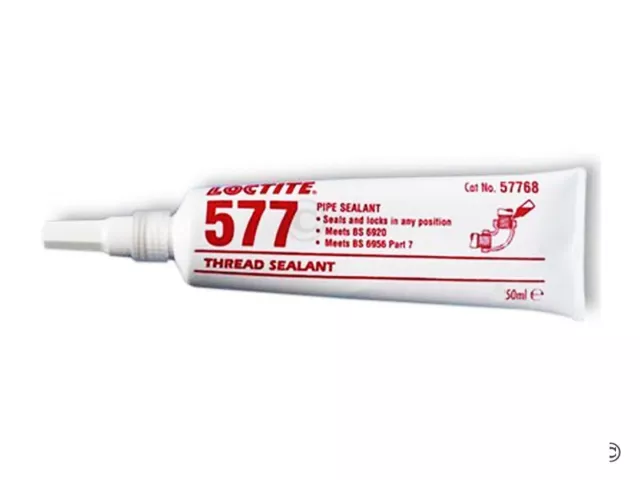Lotto di 2 sigillanti fili Loctite 577 spedizione 1 giorno, confezione dimensioni: 50 ml