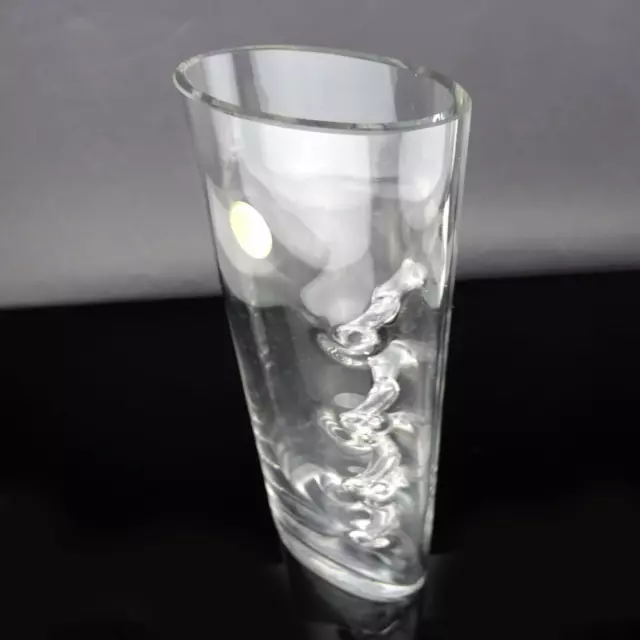 WMF Design Glas Vase H. 24 cm 🔘 Art Glass Erich JACHMANN 🔘 60rt 70er
