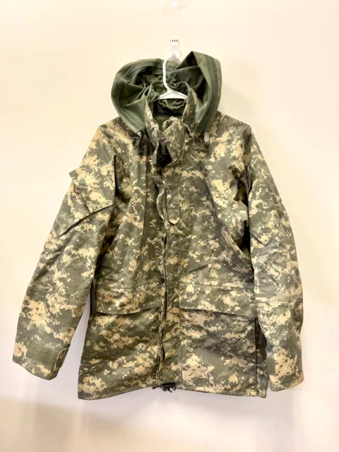 Genuine Usgi Ecwcs Acu Cold Weather Gore Tex Universal Parka - Small Regular