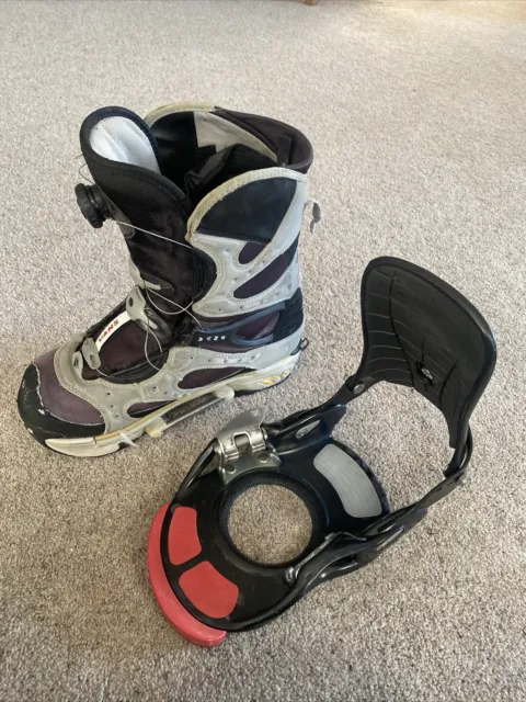 Switch Snowboard Step in Bindings And Boots UK Size 10