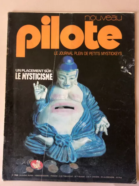 Pilote n° 753 * Avril 74 * Etat Correct / Bon