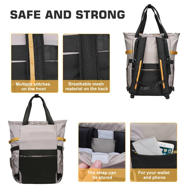Baby Diaper Bag Mummy Maternity Nappy Backpack Multifunctional Waterproof 9