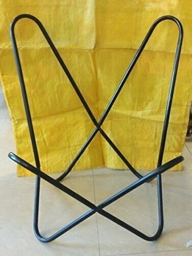 Relaxant Chaise - Fait à la Main Papillon Avec Fer Support