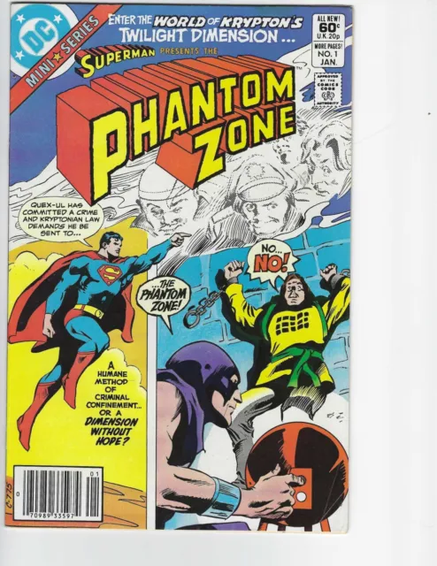 Superman Presents The Phantom Zone # 1,  Gene Colan Art