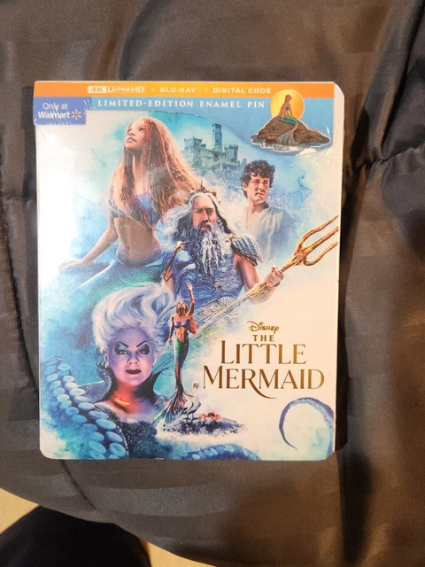 THE LITTLE MERMAID 2023 (4K UHD + Blu-Ray + Digital) Walmart Exclusive